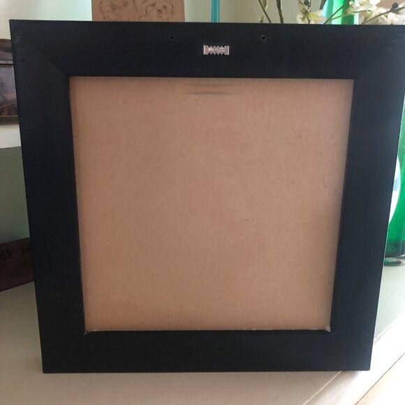 Flowers In Dusk by Silvia Vassileva Framed Art 14"X14" Blue Flowers - Picture 4 of 6